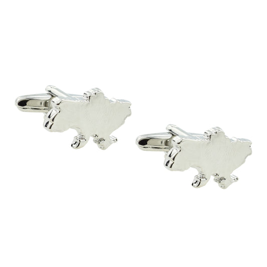 Ukraine Outline Map Cufflinks | Ashton and Finch