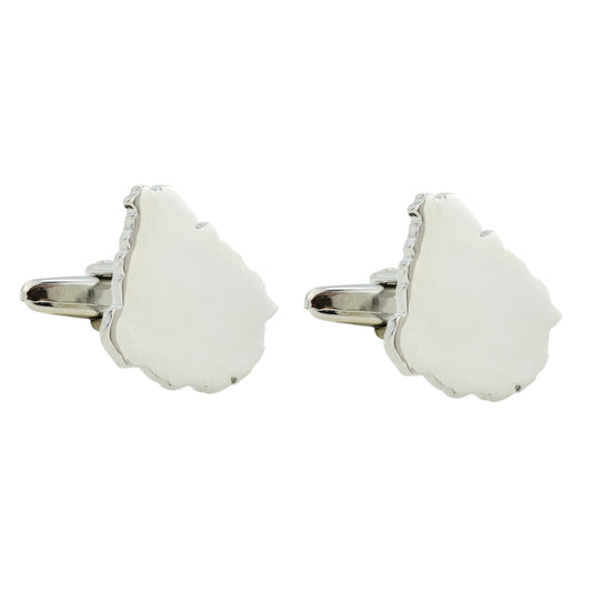 Uruguay Outline Map Cufflinks | Ashton and Finch
