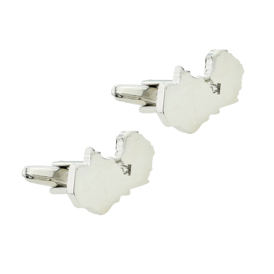 Zambia Outline Map Cufflinks | Ashton and Finch