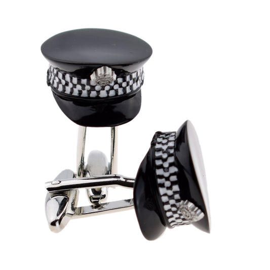 Police Officers Cap Cufflinks | Ashton and Finch