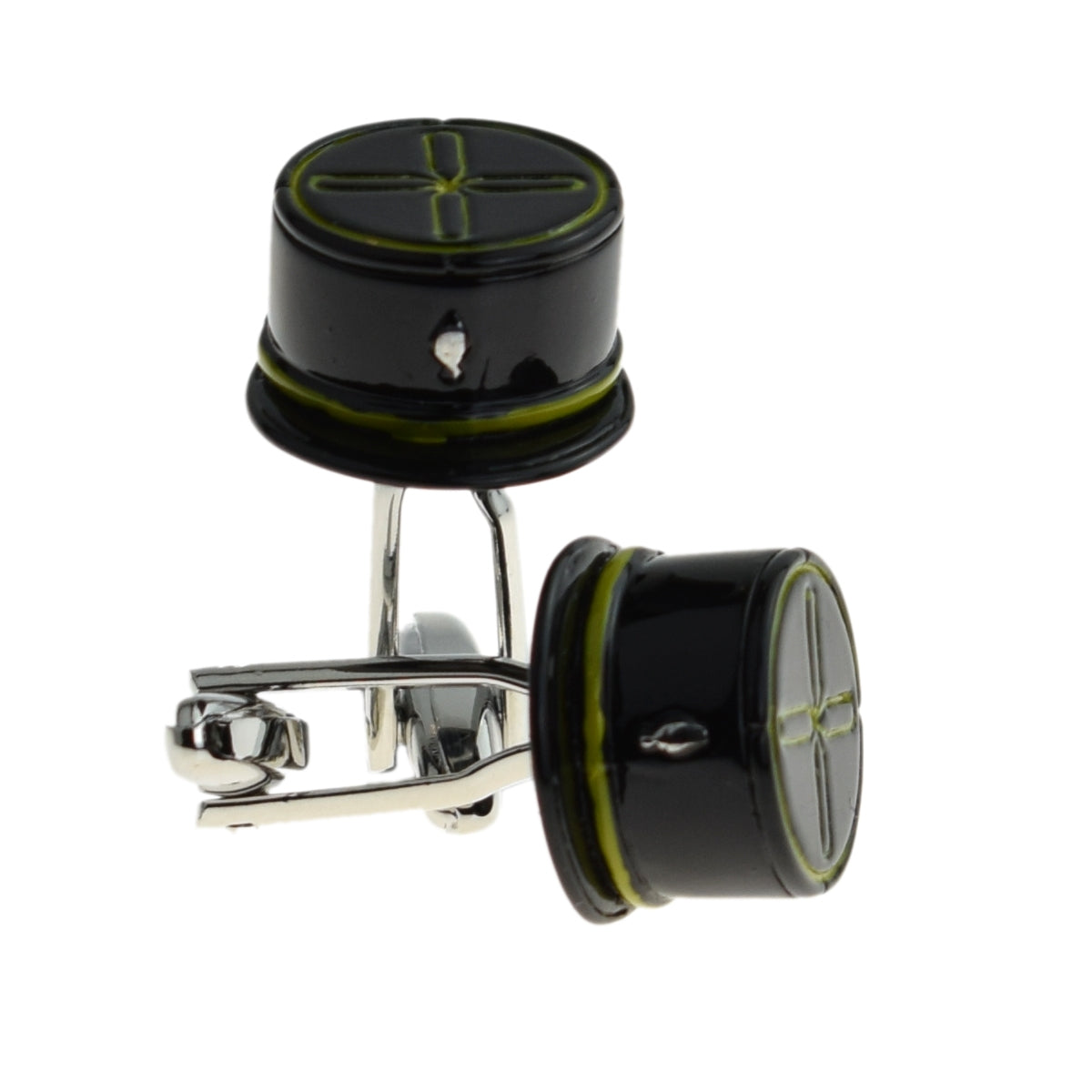 Detailed Kepi Hat Design Cufflinks | Ashton and Finch