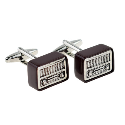 Retro Wireless Radio Cufflinks | Ashton and Finch
