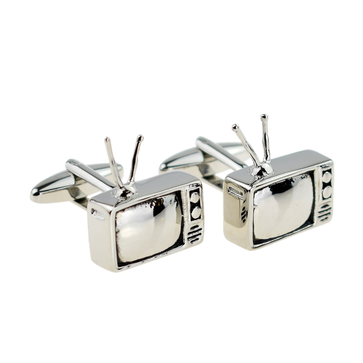 Retro Television with Aerial Cufflinks | Ashton and Finch