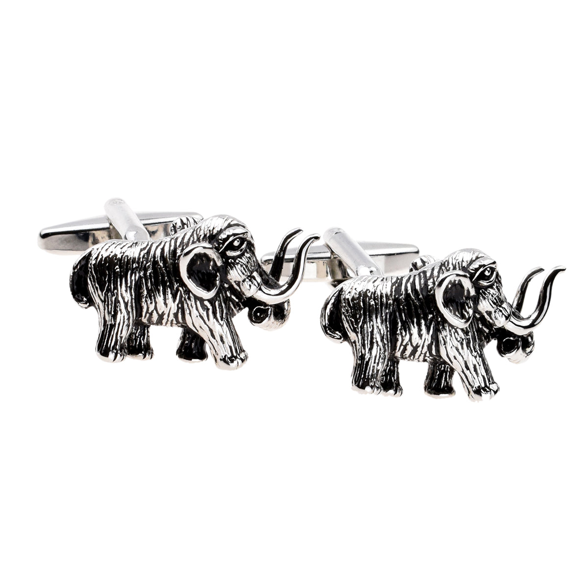 Woolly Mammoth High Detail 3D Cufflinks | Ashton and Finch