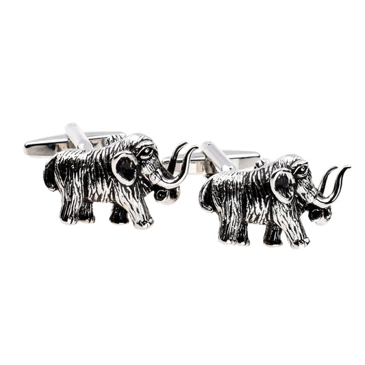 Woolly Mammoth High Detail 3D Cufflinks | Ashton and Finch