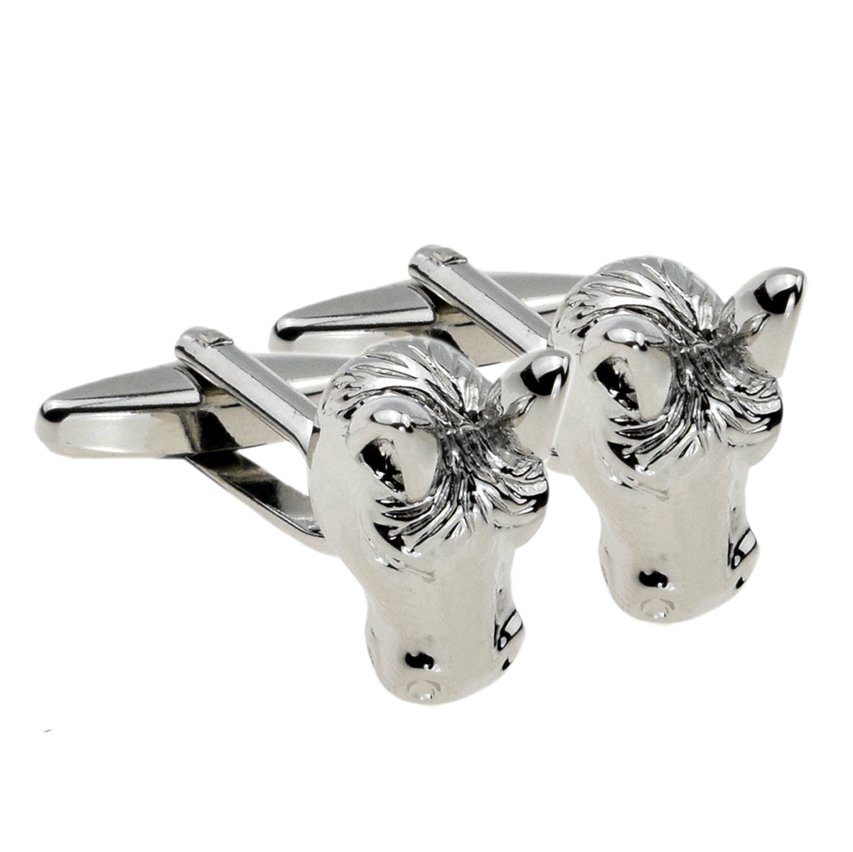 High Detailed 3D Donkeys Head Cufflinks | Ashton and Finch