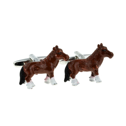 Shire Horse Design Cufflinks | Ashton and Finch