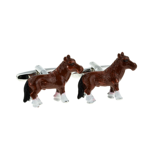 Shire Horse Design Cufflinks | Ashton and Finch
