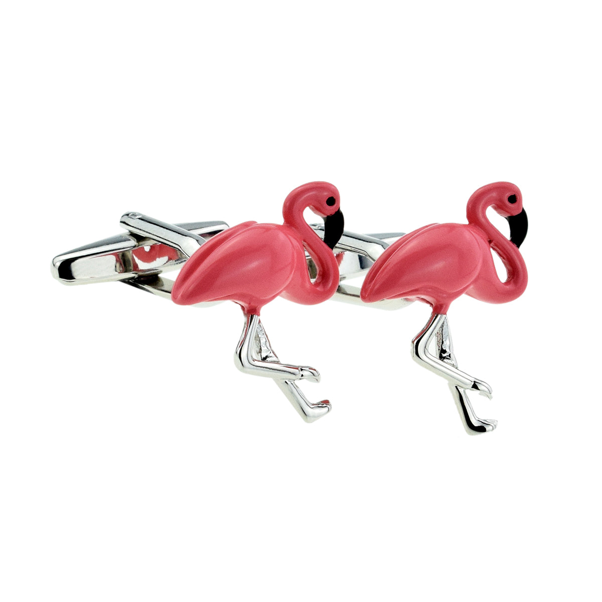 Pink Flamingo Design Cufflinks | Ashton and Finch