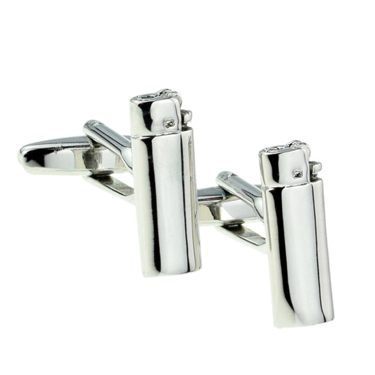 Lighter Design Cufflinks (non functioning) | Ashton and Finch