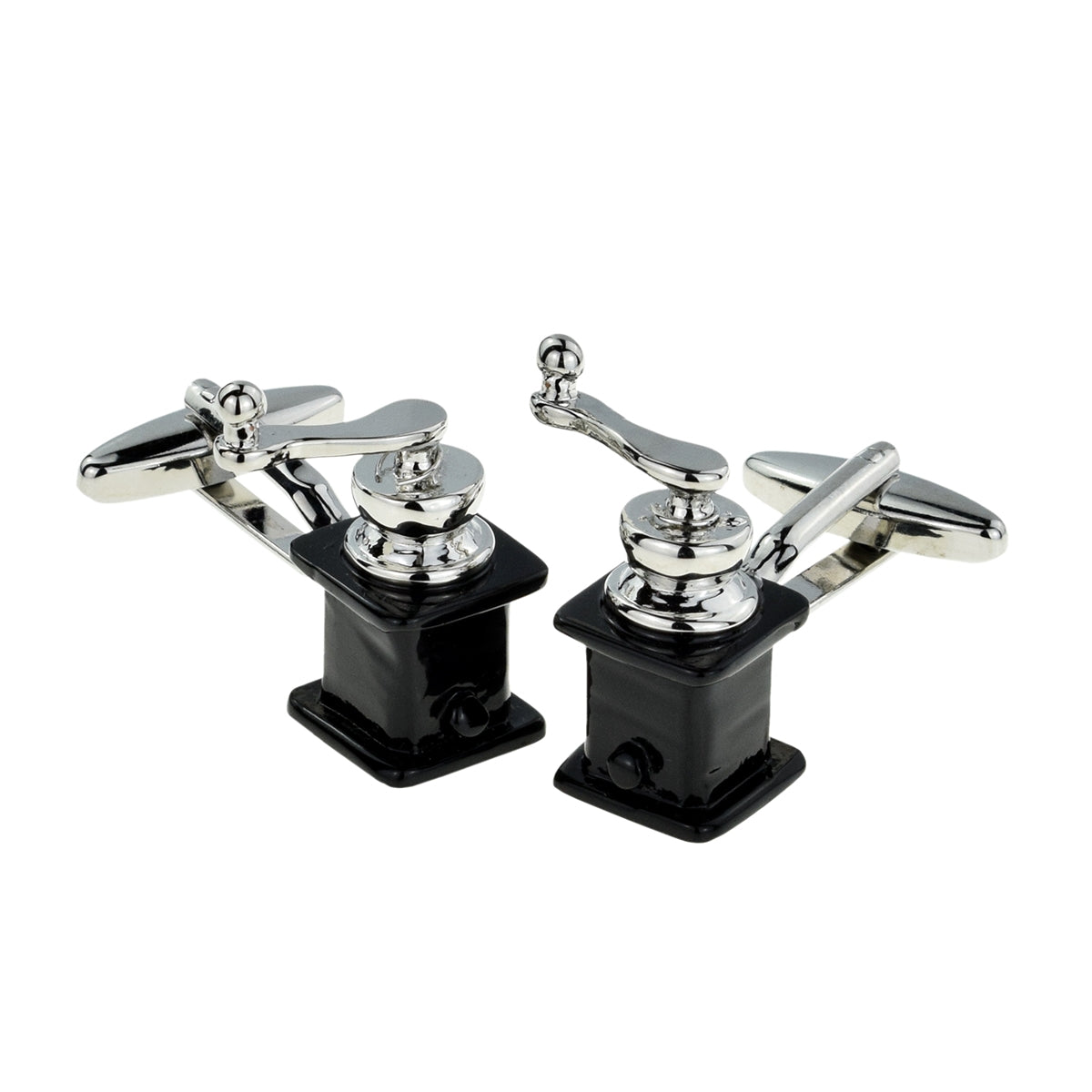 Coffee Grinder Style Cufflinks | Ashton and Finch
