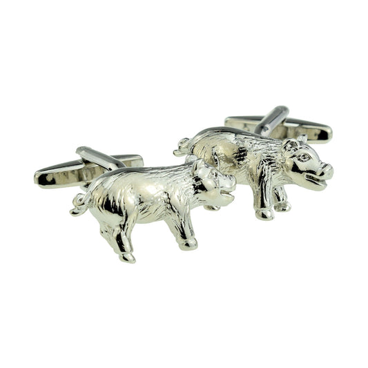 Hog or  Wild Boar Cufflinks | Ashton and Finch