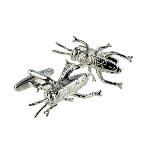 Crawling Cricket Insect Design Cufflinks | Ashton and Finch