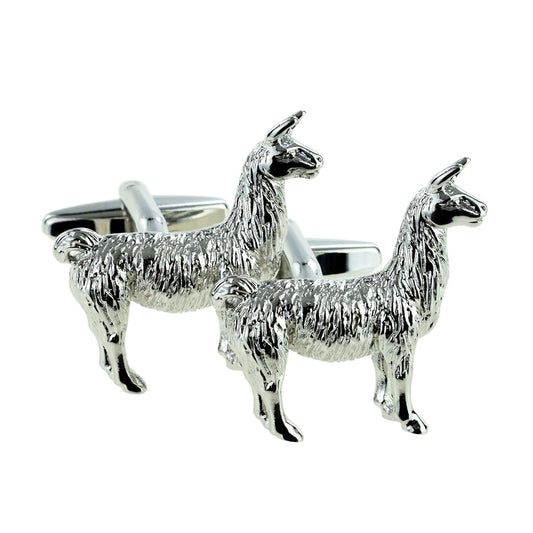 Standing Llama Design Cufflinks | Ashton and Finch