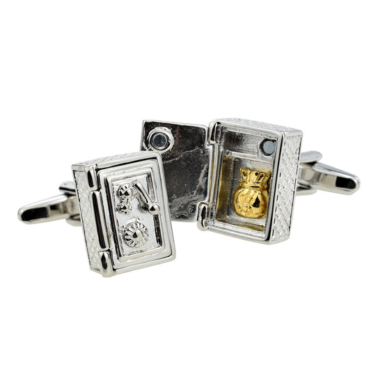 Safe Full of Loot Cufflinks | Ashton and Finch