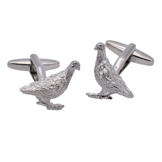 Grouse Design Cufflinks | Ashton and Finch