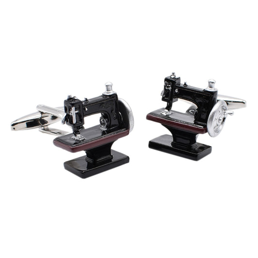 Sewing Machine Design Cufflinks | Ashton and Finch