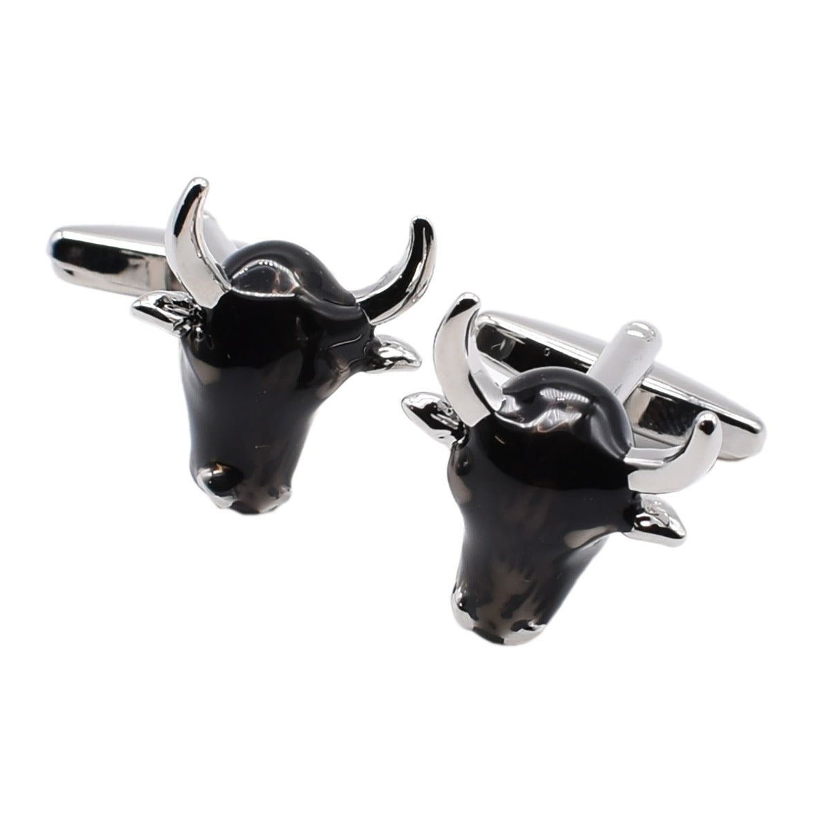 Black Bulls Head Cufflinks | Ashton and Finch