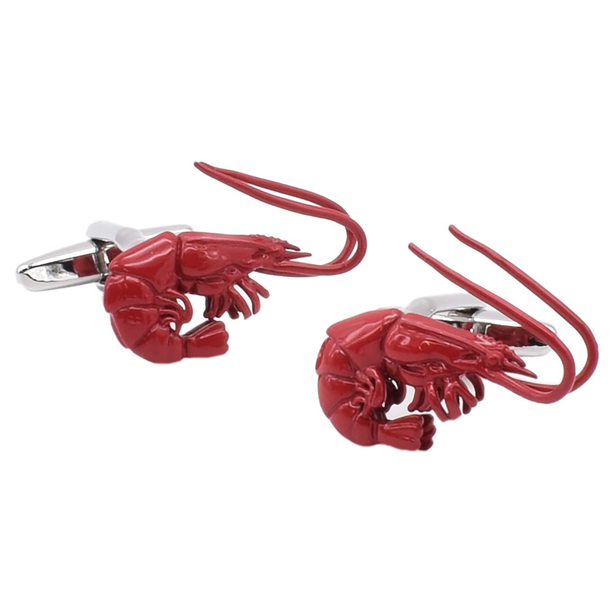 Hot Pink Shrimp Cufflinks | Ashton and Finch