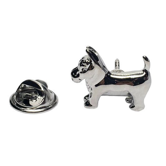 Scottie Dog Lapel Pin Badge