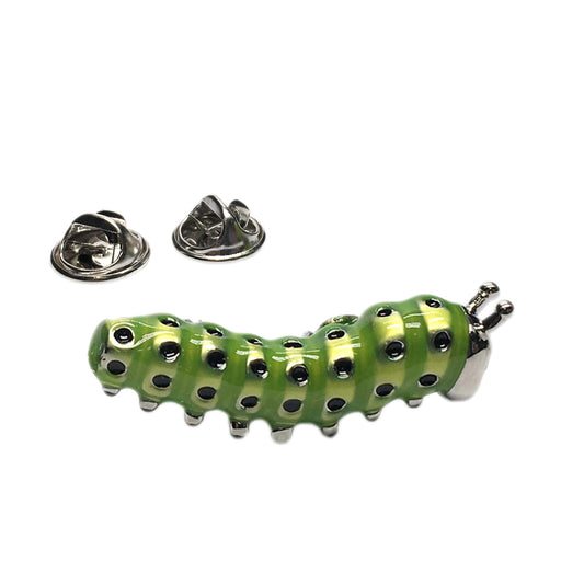 Caterpillar Insect Bug Lapel Pin Badge