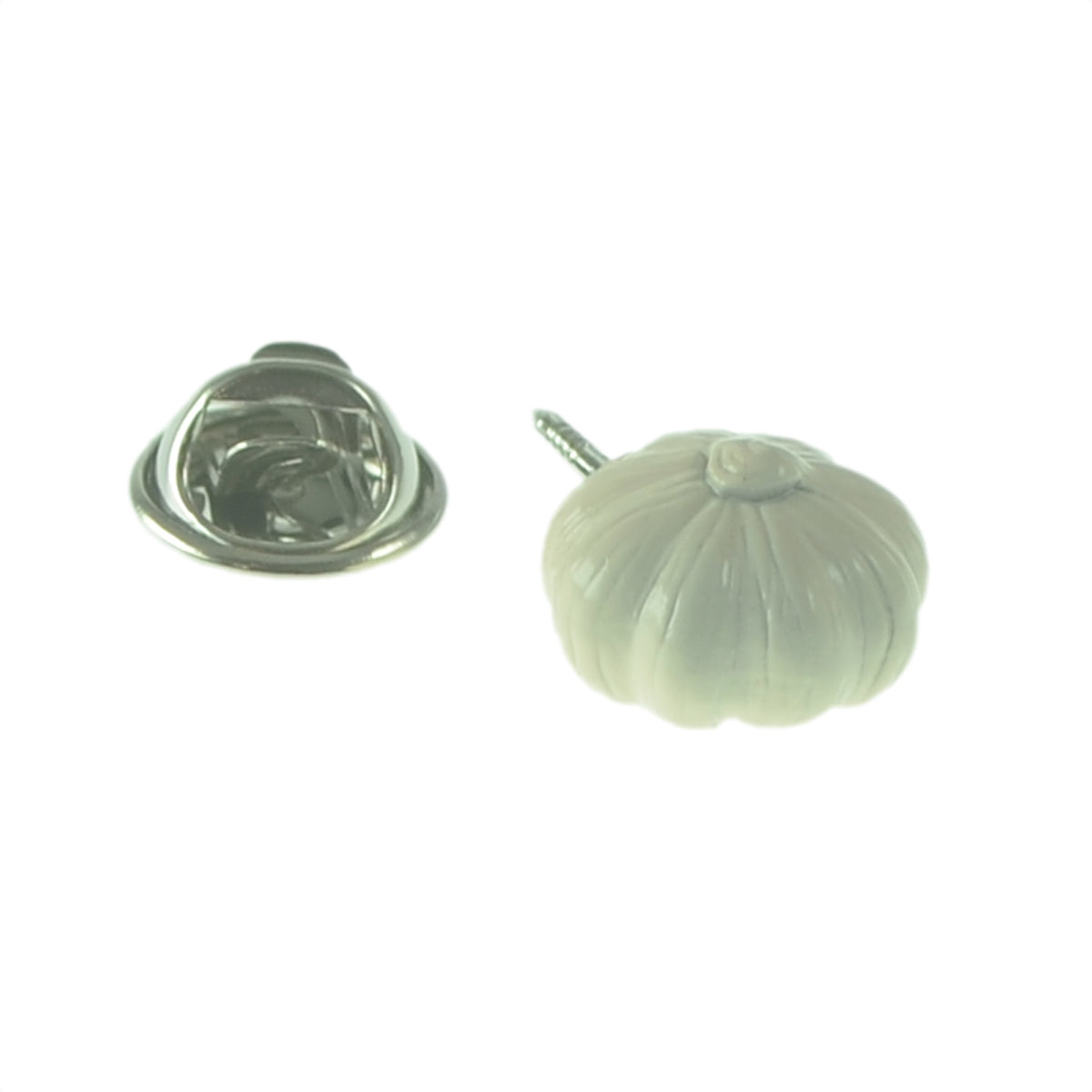 Detailed Garlic Clove Desgn Lapel Pin Badge