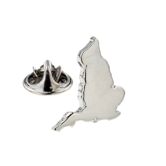 England Outline Map English Map Lapel Pin Badge