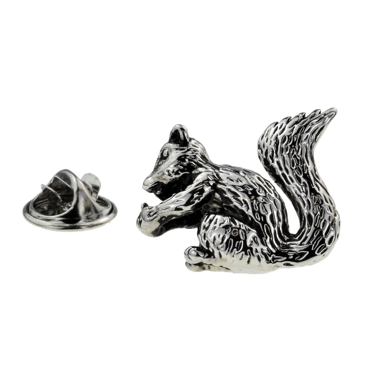 High Detailed 3D Squirrel Lapel Pin Badge
