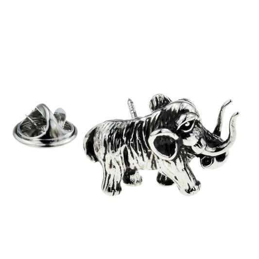 Woolly Mammoth High Detail 3D Lapel Pin Badge