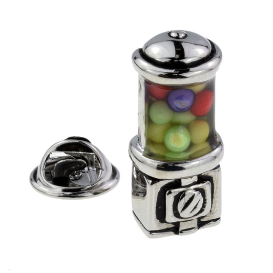 Gumball Bubble Gum Machine Lapel Pin Badge