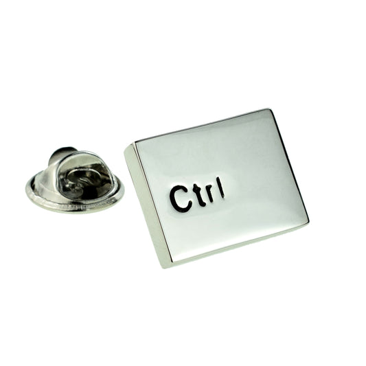 Computer Control Ctrl Key Lapel Pin Badge