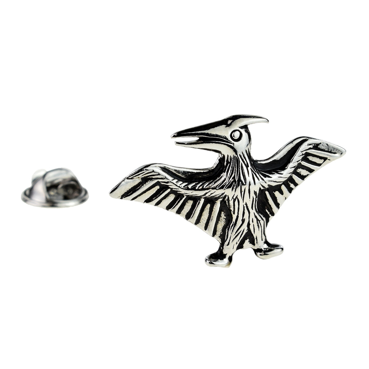 Pterodactyl Flying Dinosaur Lapel Pin Badge
