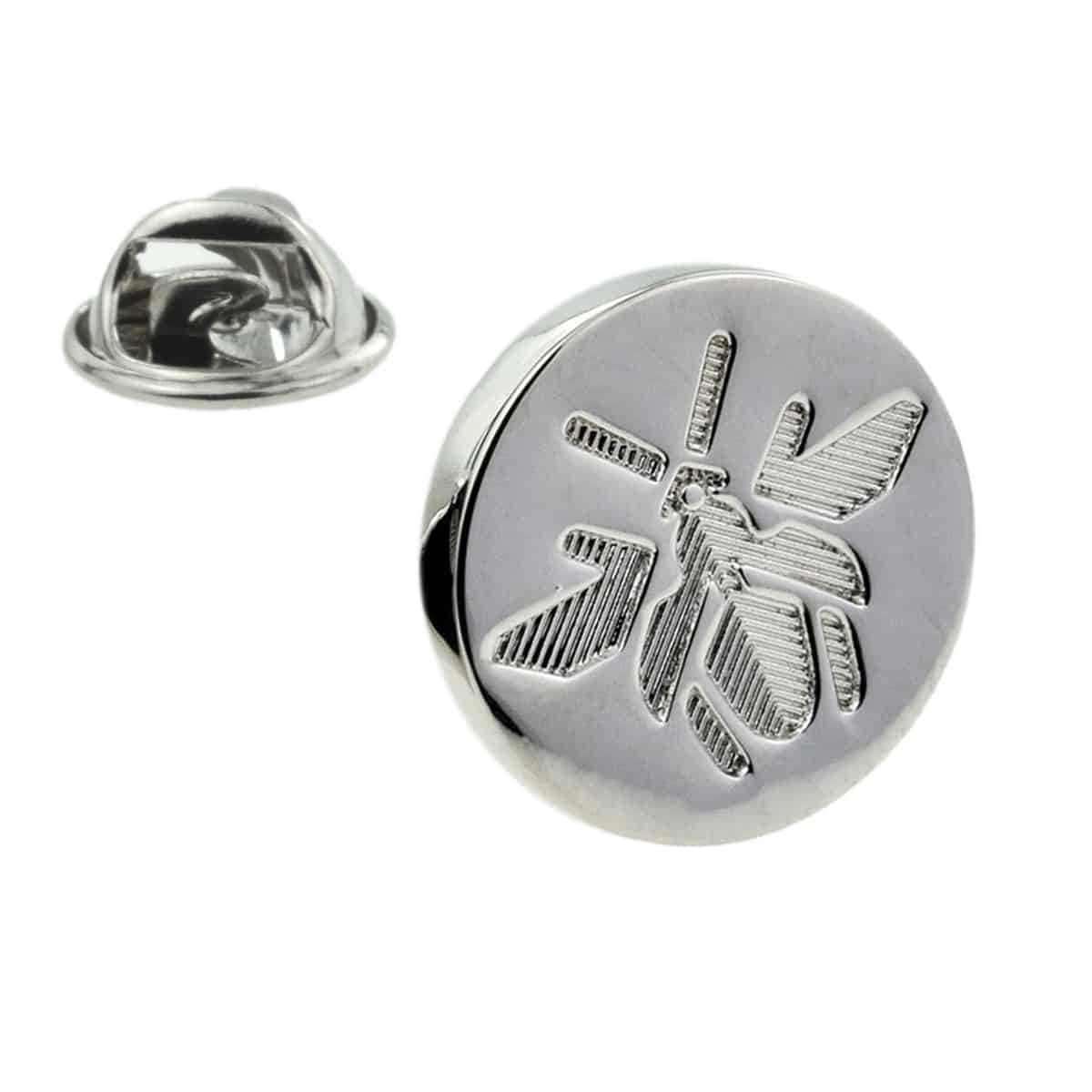 Debossed bee Design Lapel Pin Badge