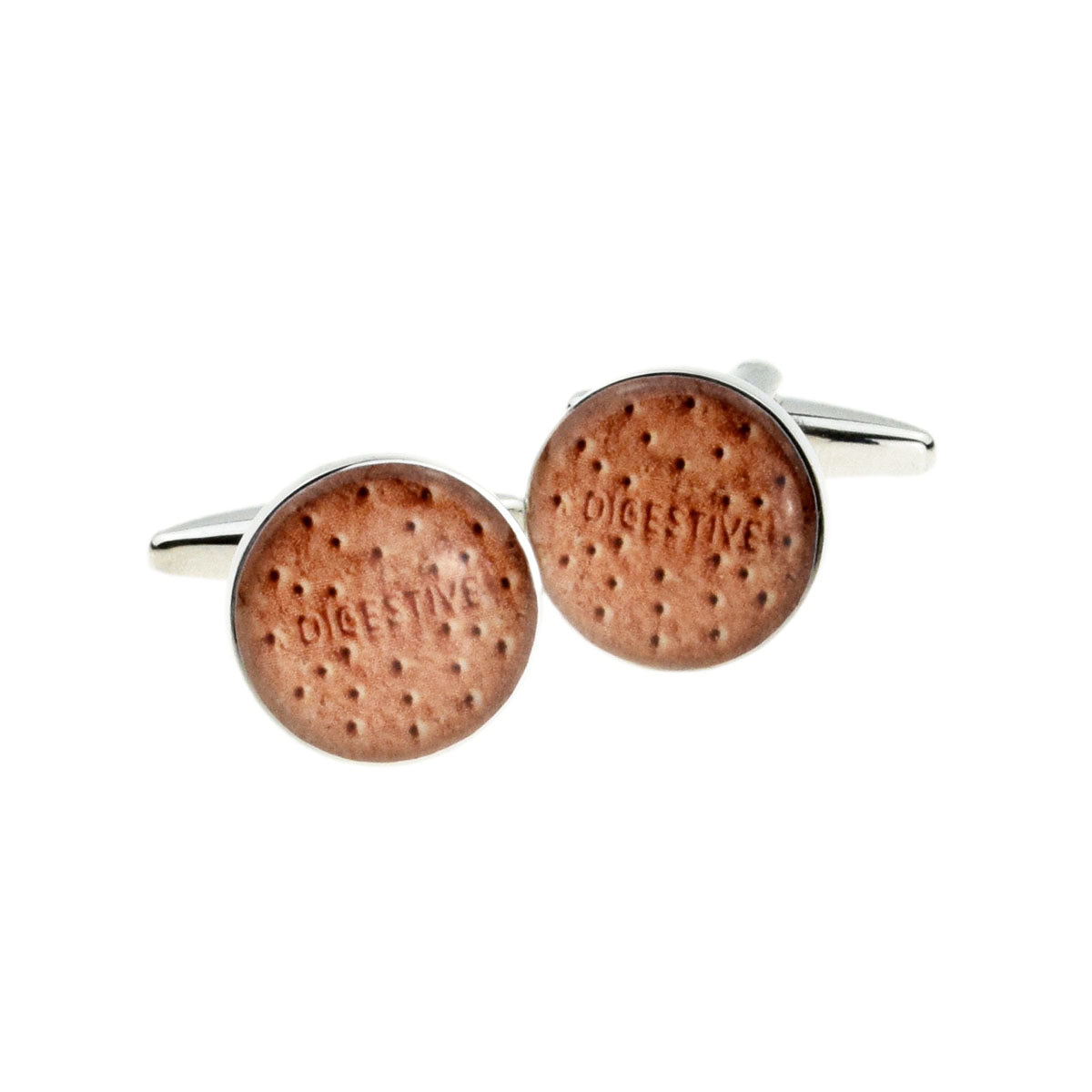 Digestive Biscuit Cufflinks | Ashton and Finch