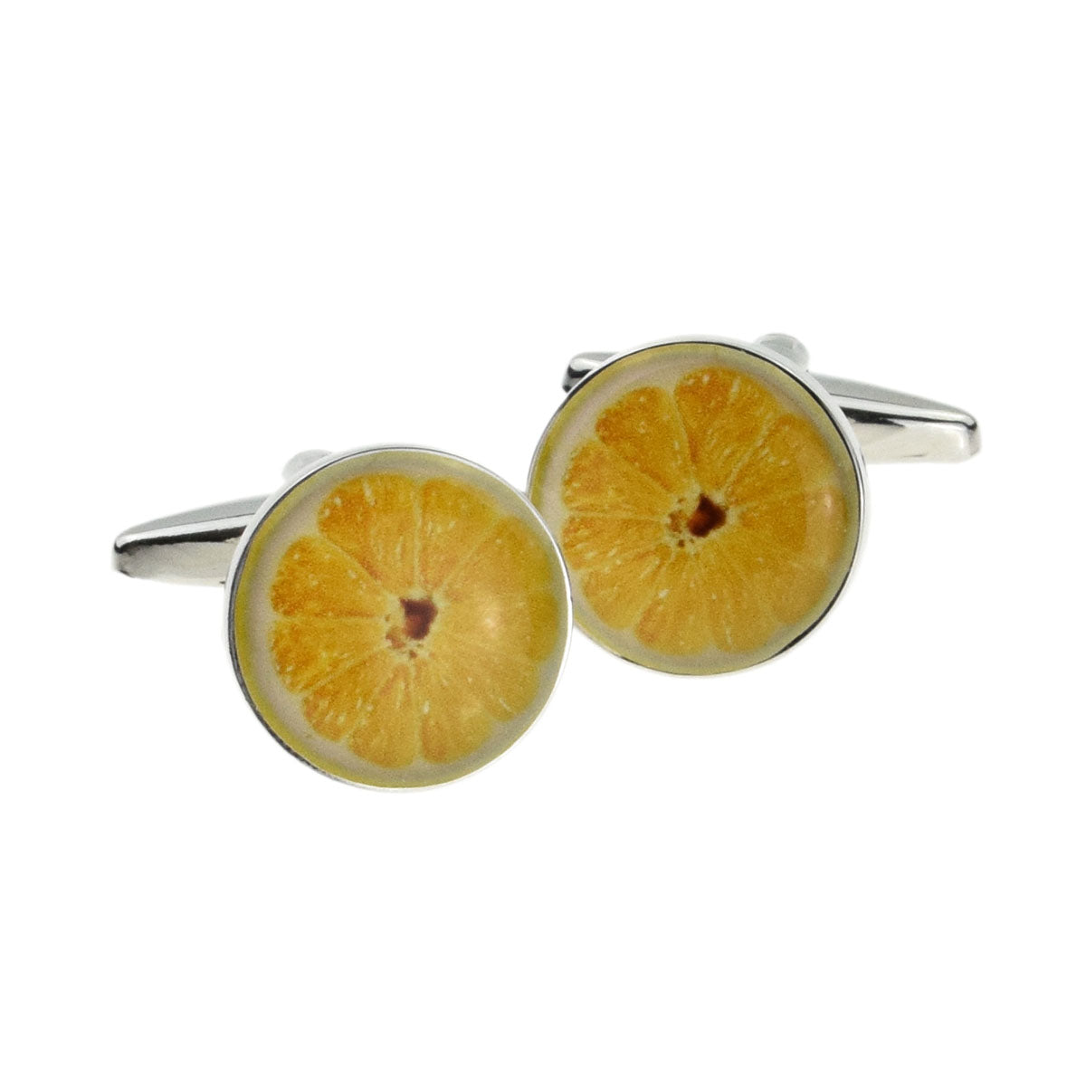 Orange Fruit Cufflinks | Ashton and Finch
