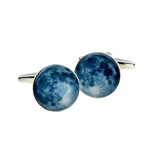 Moon Planet Space Cufflinks | Ashton and Finch