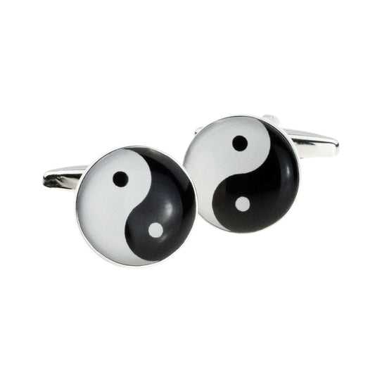 Yin Yang Cufflinks | Ashton and Finch