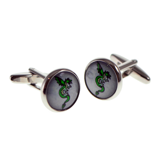 Tattoo Dragon Art Style Cufflinks | Ashton and Finch