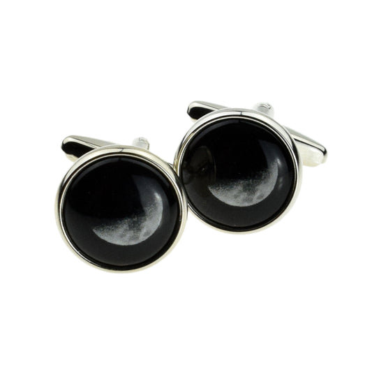 Crescent Moon Design Cufflinks | Ashton and Finch