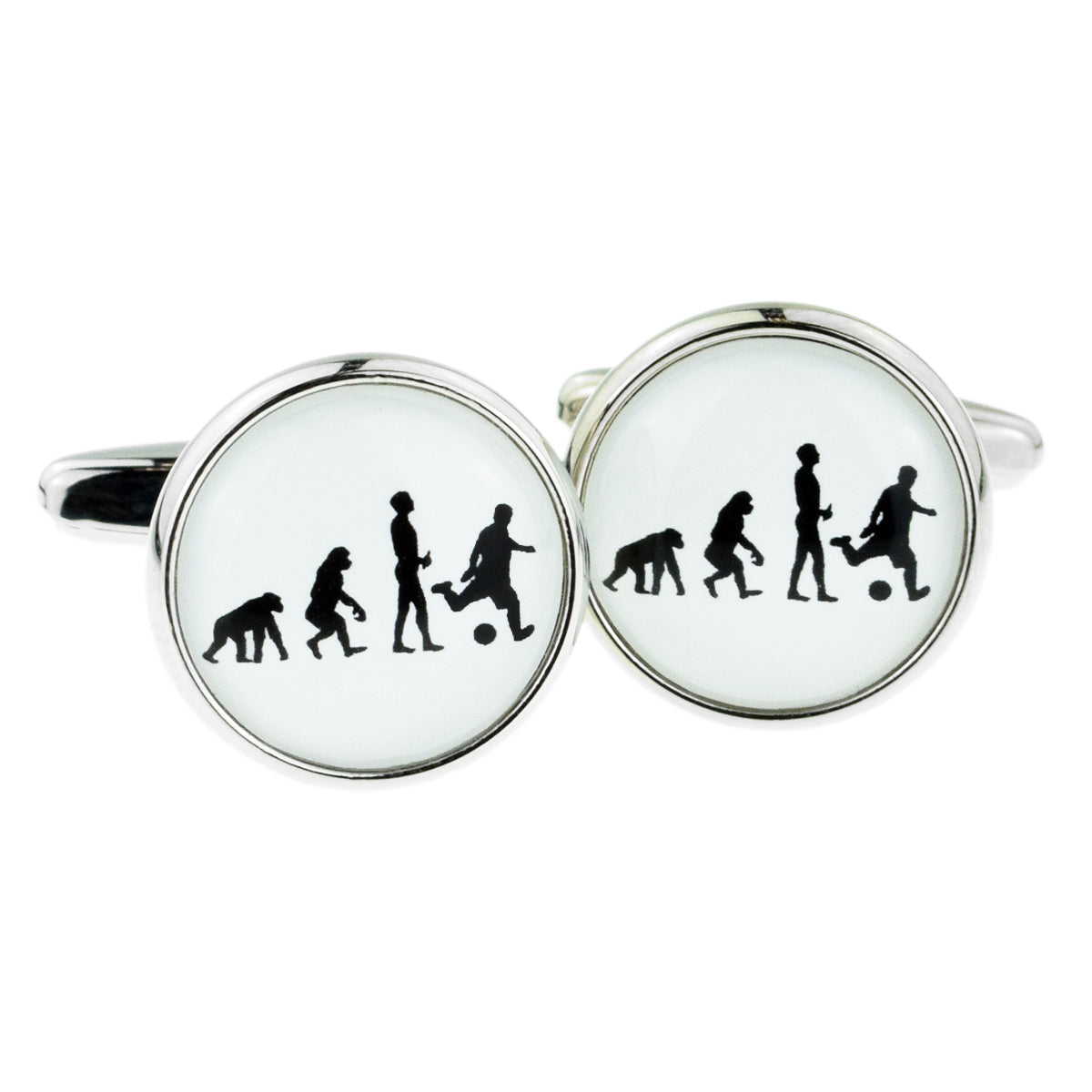 Evolution of a Footballer Cufflinks for a Football Player or Fan | Ashton and Finch