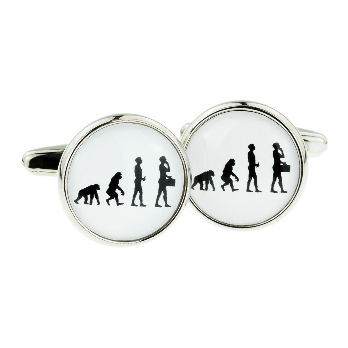 Evolution of an Office Worker Cufflinks | Ashton and Finch