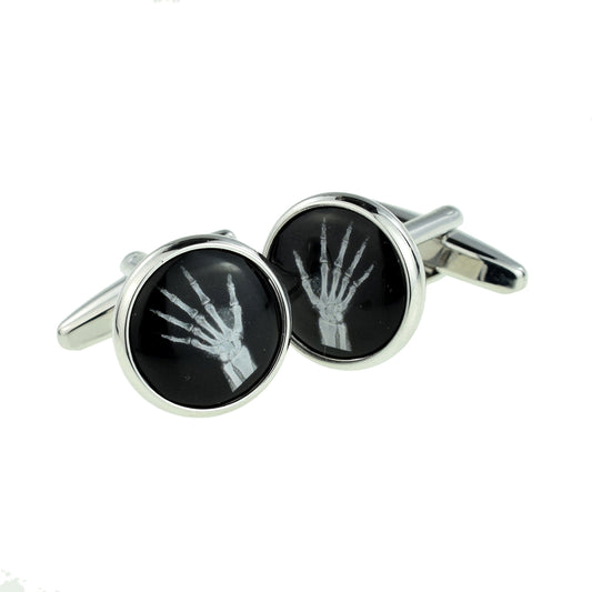 X Ray Hands Design Cufflinks | Ashton and Finch