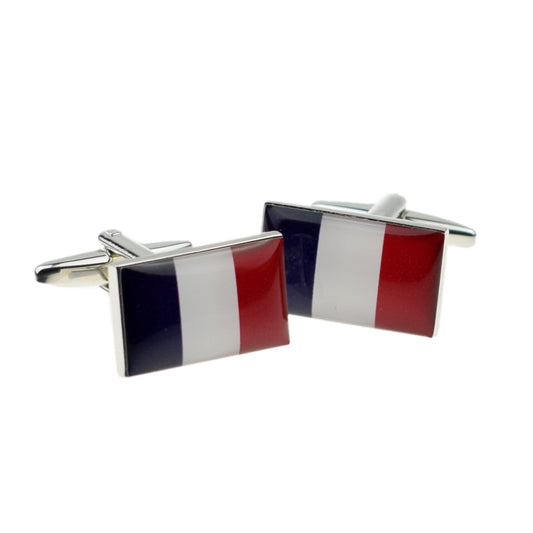France Flag Cufflinks | Ashton and Finch