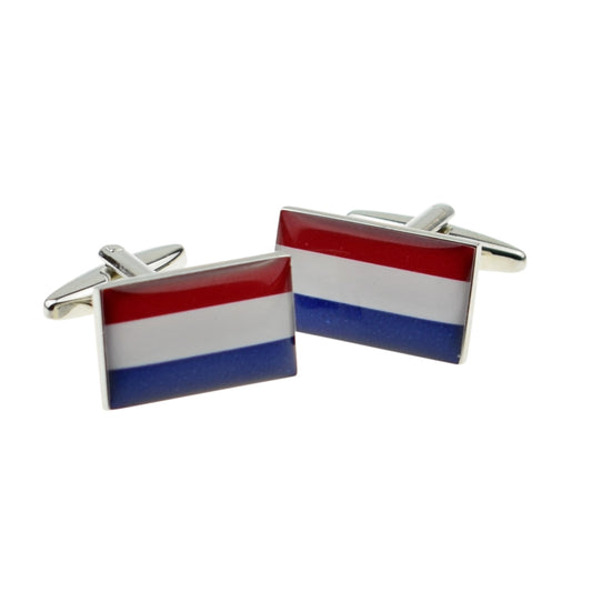 Netherlands Flag Cufflinks | Ashton and Finch