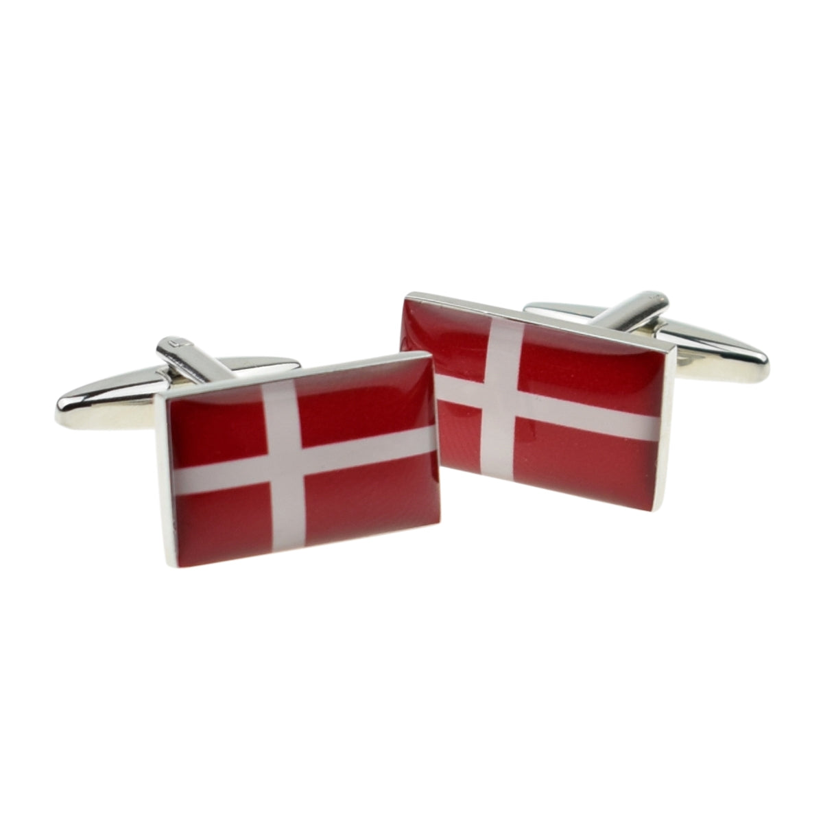 Denmark Flag Cufflinks | Ashton and Finch