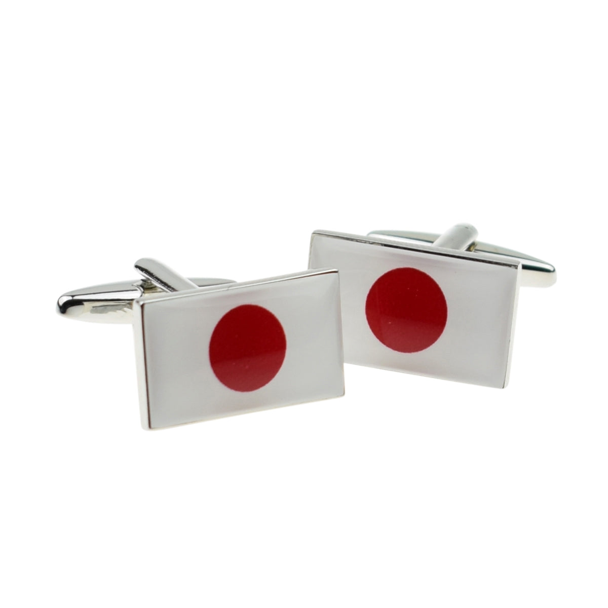 Japan Flag Cufflinks | Ashton and Finch