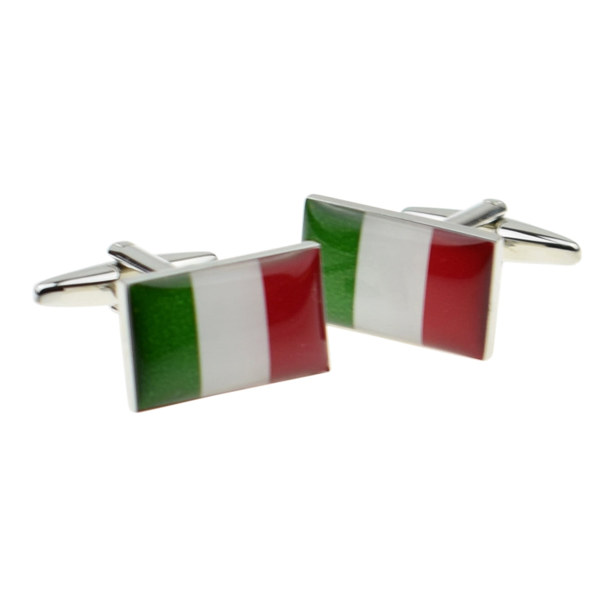 Italy Flag Cufflinks | Ashton and Finch