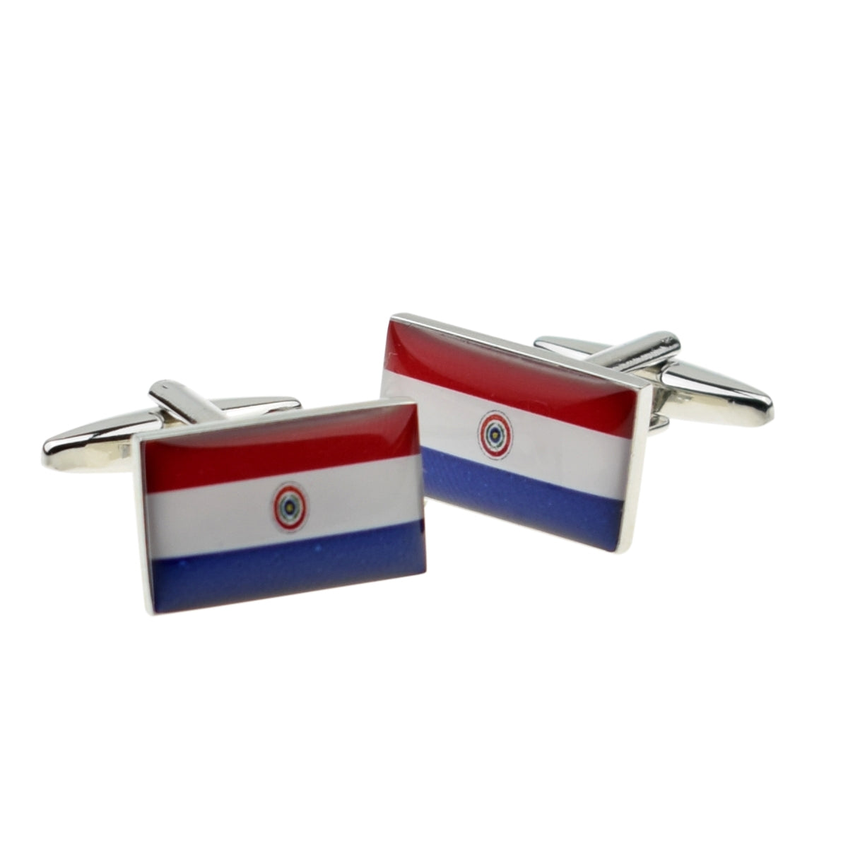 Paraguay Flag Cufflinks | Ashton and Finch