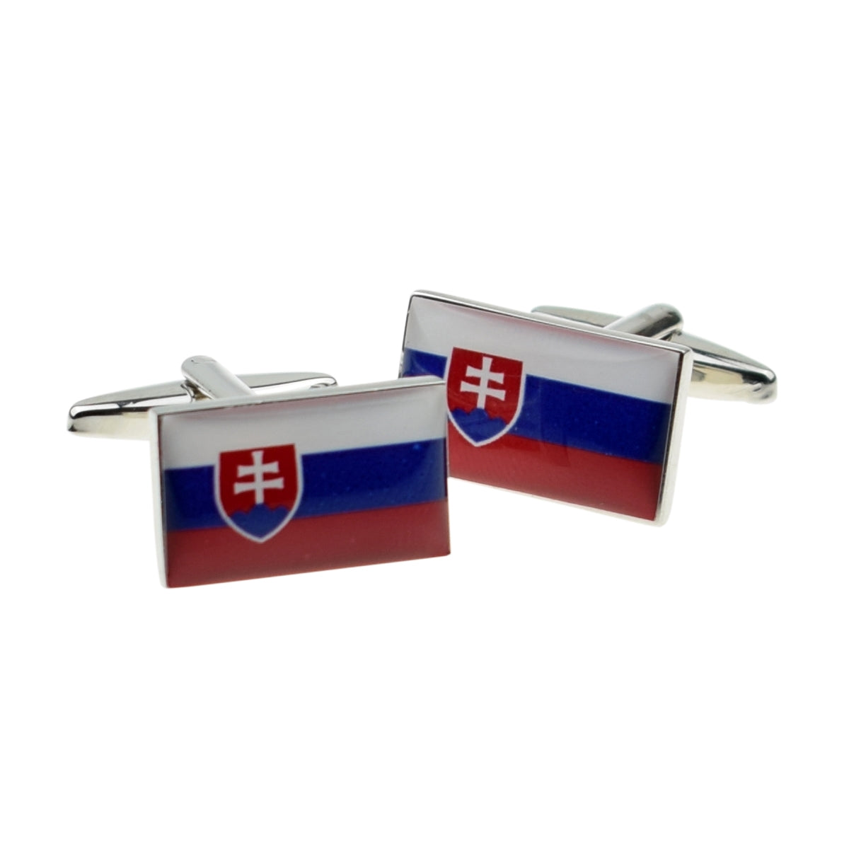 Slovakia Flag Cufflinks | Ashton and Finch