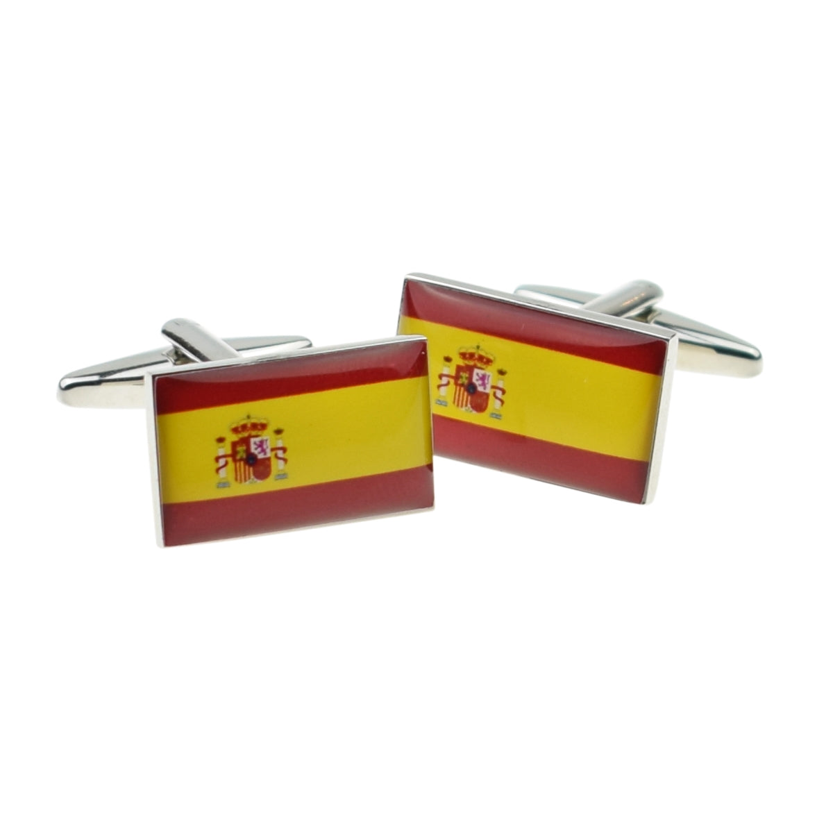 Spain Flag Cufflinks | Ashton and Finch